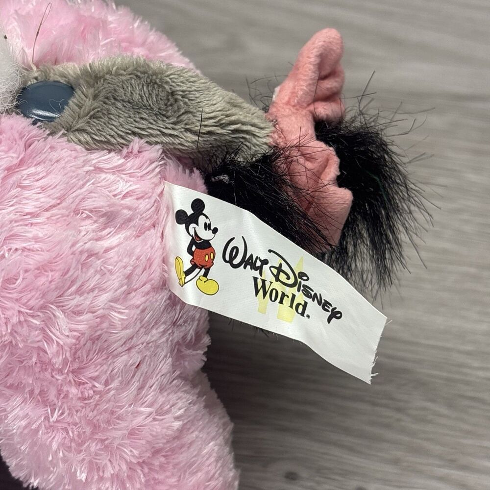 Disney Eeyore Bunny Easter Plush 2006 Walt Disney World Happy Easter 7” - Picture 8 of 10